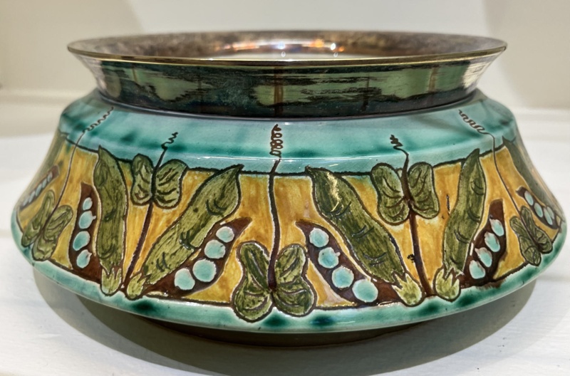 bowl; Della Robbia Pottery (active 1894-1906); BIKGM.L51