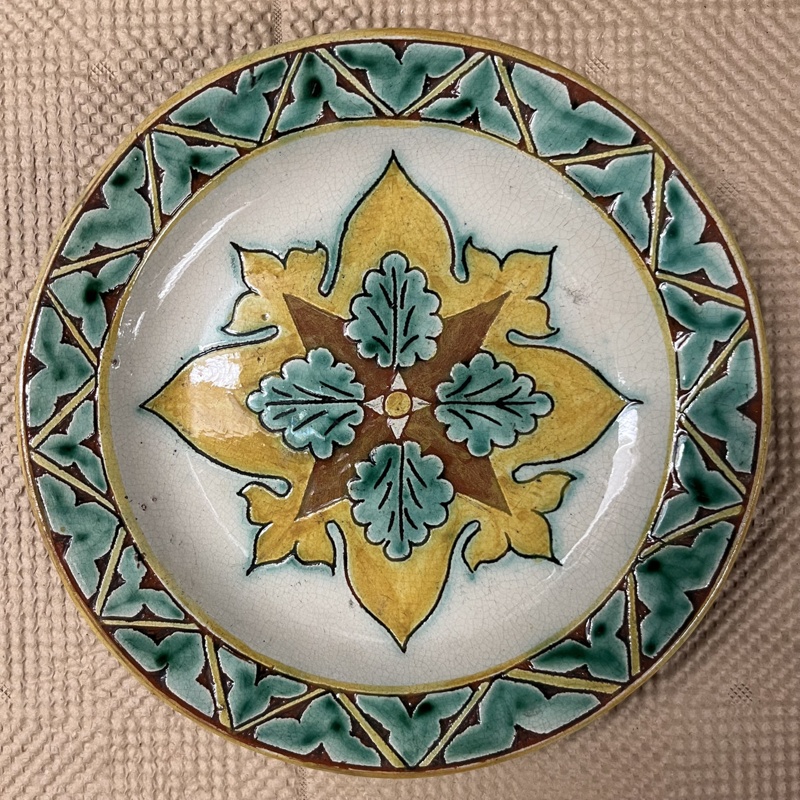 plate; Della Robbia Pottery; BIKGM.5996