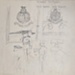 Two Sided Sketch of Military Personnel ; Burke, Thomas; 1941-1945; BIKGM.7343.29