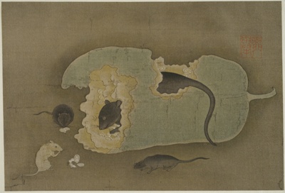 japanese print 2014b melon and rats
