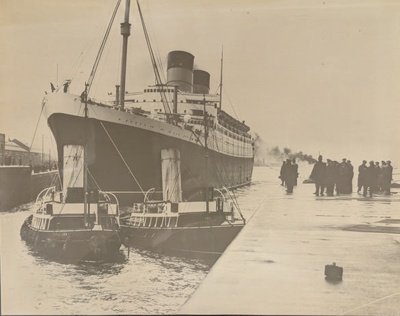 RMS 'Mauretania' (v.1029); Unknown; BIKGM.8136