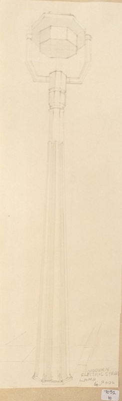 Modern Street Lamp, Liverpool; Richards, Albert; 1935-1939; BIKGM.7053.2