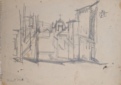 Mount Street; Horsfield, Nicholas (1917-2005); c. 1958; BIKGM.8890