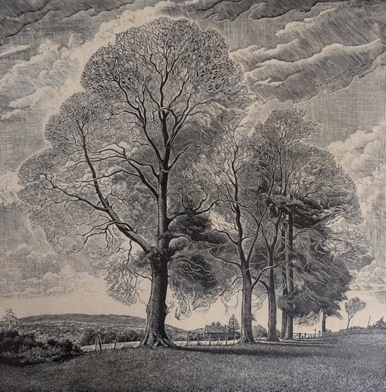 Bredon from Ardens Grafton, Warwickshire; Rawlinson, William Thomas (1912-1993); 1978; WR.17