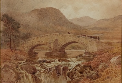 Higher Bridge, Black Water of Dee; Saunders, Charles L; BIKGM.8192