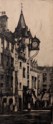 The Canongate Tolbooth
; Cameron, David Young (1865-1945); 1906; BIKGM.9255