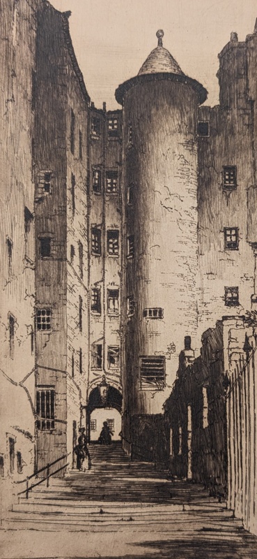 Advocate's Close, Edinburgh; Clark, Charles Herbert (1890-1950); BIKGM.9136