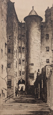 Advocate's Close, Edinburgh; Clark, Charles Herbert (1890-1950); BIKGM.9136