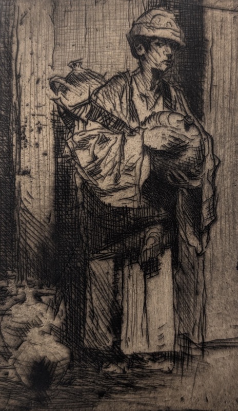 Oriental Boy; Brangwyn, Frank (1867-1956); BIKGM.9198