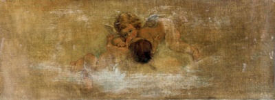 Flying cupids; Unknown; BIKGM.206r