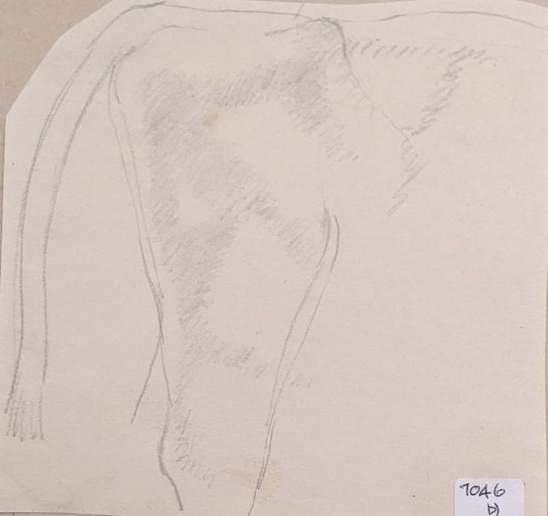 The Rear of a Cow ; Richards, Albert; 1935-1939; BIKGM.7046.2