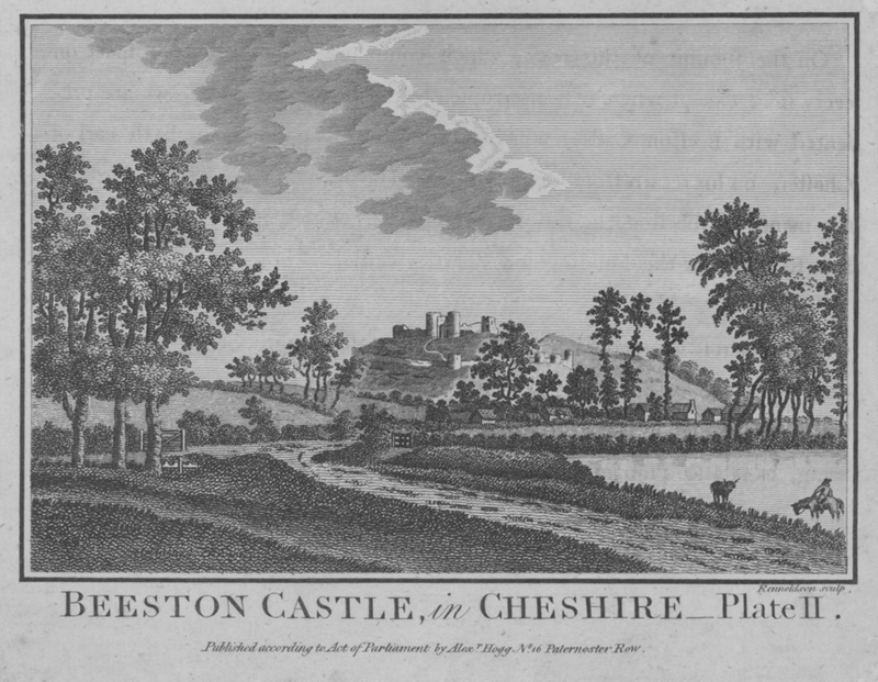 Beeston Castle in Cheshire - Plate II; Rennoldson; BIKGM.593a