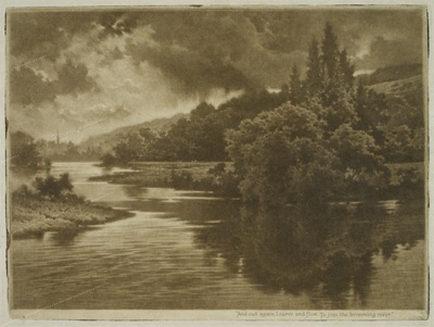 finnie 8026 river and trees