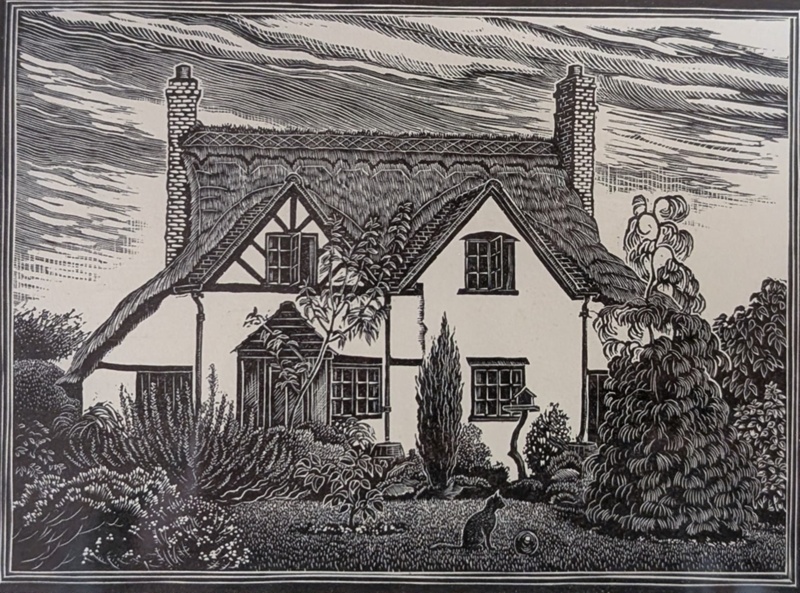 Old School Cottage, Dunnington, Warwickshire; Rawlinson, William Thomas (1912-1993); 1959; WR.50
