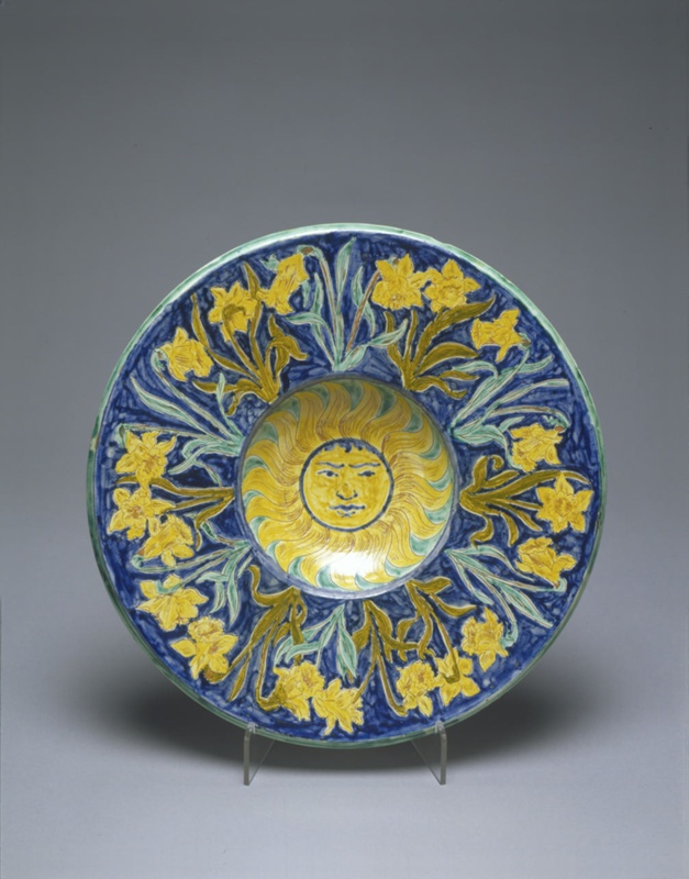 plaque; Della Robbia Pottery; BIKGM.8225