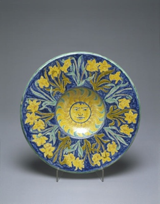 plaque; Della Robbia Pottery; BIKGM.8225