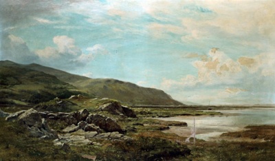 Coastal scene; Hartland, Albert; BIKGM.212m