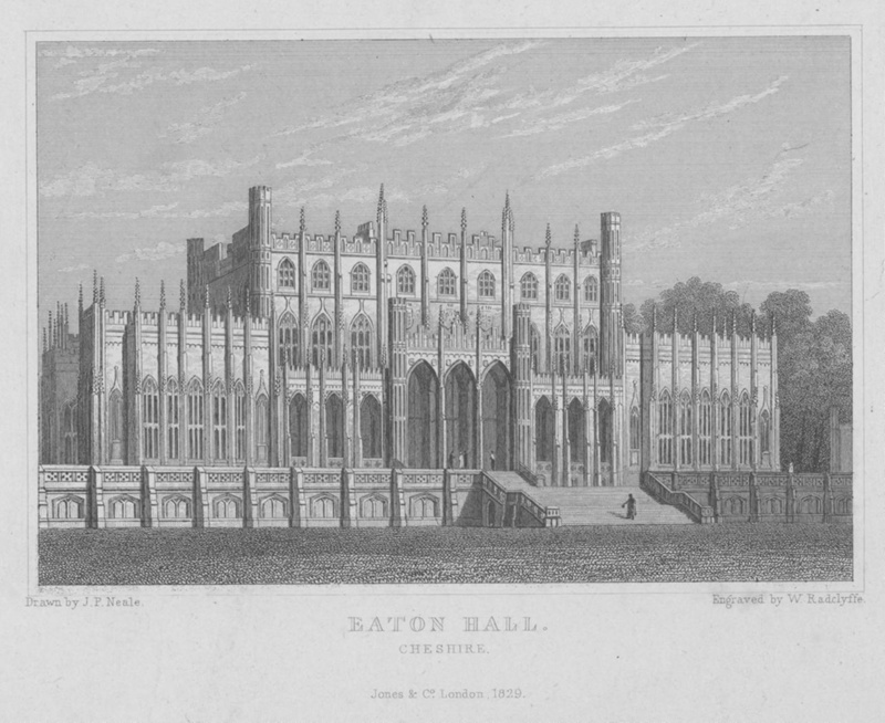 Eaton Hall, Cheshire ; Neale, J P; BIKGM.7739b