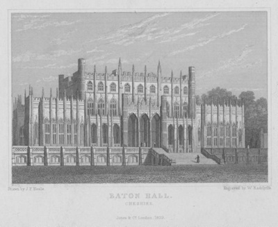 Eaton Hall, Cheshire ; Neale, J P; BIKGM.7739b