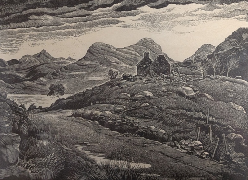 Ruined Croft Above Loch Torridon, Wester Ross; Rawlinson, William Thomas (1912-1993); 1971; WR.34