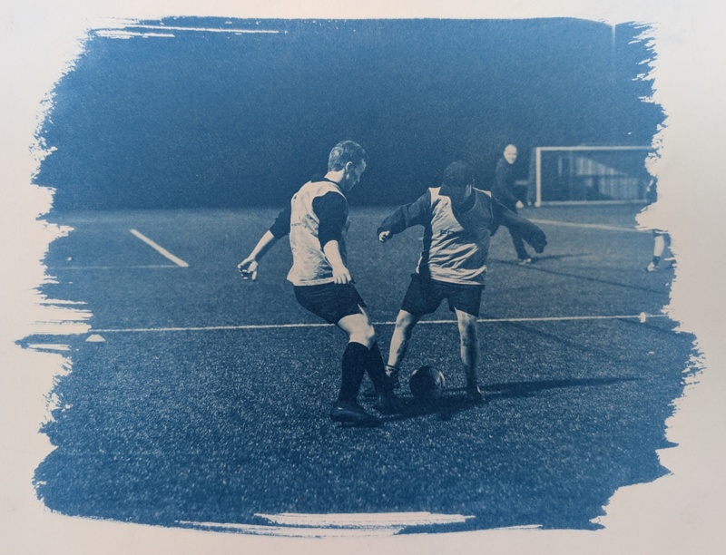 Trans Enby FC Cyanotype 6; Bradshaw, Marge; 2024; BIKGM.9121