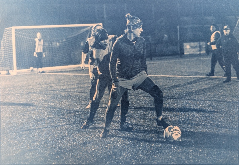 Trans Enby FC Cyanotype 17; Bradshaw, Marge; 2024; BIKGM.9132