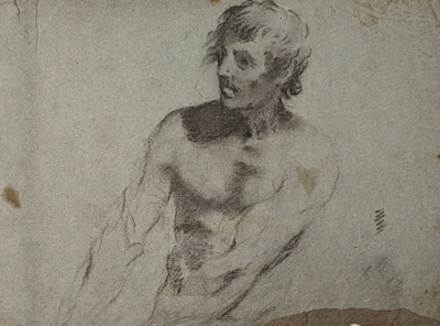 Figure Study of a Male Nude; BIKGM.6258