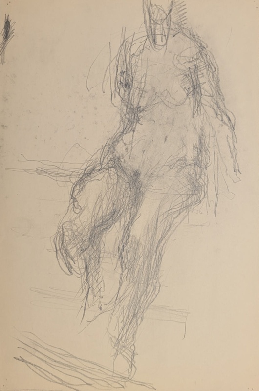 Seated Nude; Horsfield, Nicholas (1917-2005); BIKGM.8932