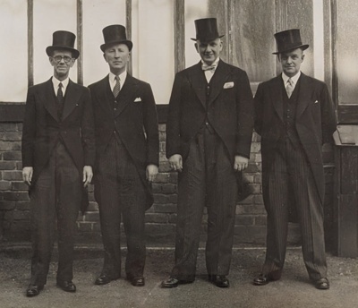 Four Men from Cammell Lairds ; Unknown; BIKGM.8149