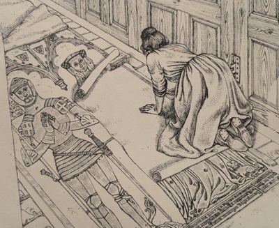 Sir Simon and Lady Fellrigg; Brown, Denise (1911-1998); BIKGM.9190