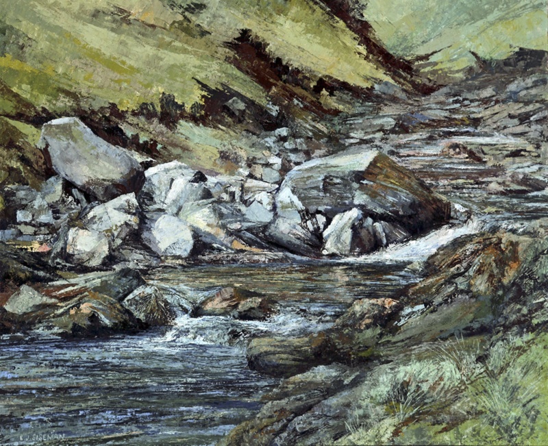 The Mountain Stream; Siseman, E J; BIKGM.W579