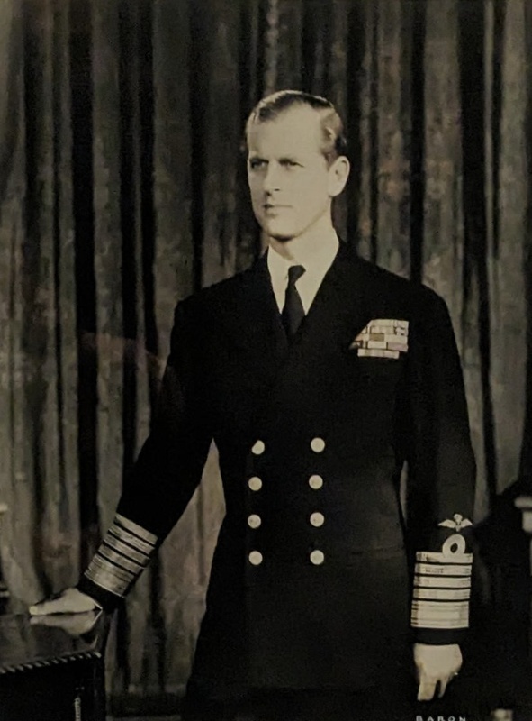 Prince Philip in Naval Uniform; Baron; BIKGM.6651