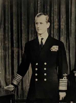 Prince Philip in Naval Uniform; Baron; BIKGM.6651