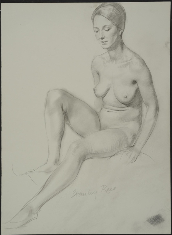 Nude Study of June Furlong (Model); Reed, Stanley; BIKGM.5690