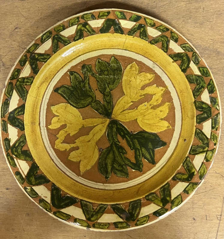 plate; Della Robbia Pottery; BIKGM.8212