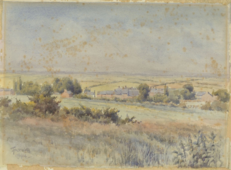 South End of Wallasey Village 1904; Wills, Thomas Alexander Dodd; BIKGM.W504