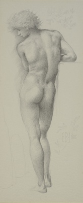 Male Fairy; Burne-Jones, Edward Coley; 1885; BIKGM.L127