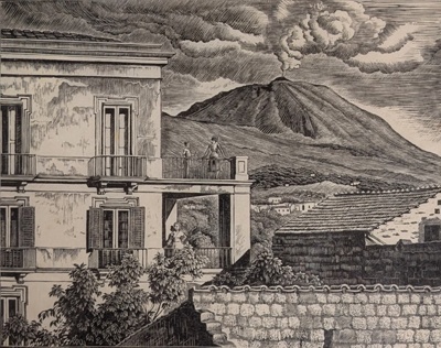 Vesuvius, 1944; Rawlinson, William Thomas (1912-1993); 1959; WR.45