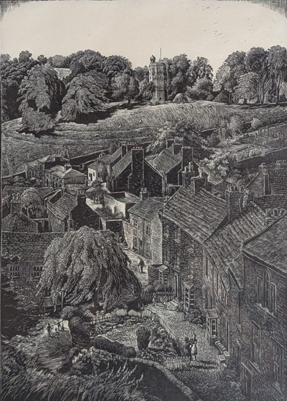 From the Castle Walls, Richmond, Yorks; Rawlinson, William Thomas (1912-1993); 1960; WR.4