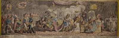 The Grand Coronation Procession of Napoleone The First; Gillray, J; c. 1805; BIKGM.2460aa