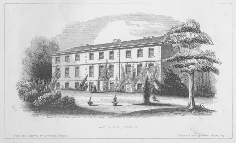 Gayton Hall, Cheshire; Llewellyn, Jewitt; BIKGM.7718