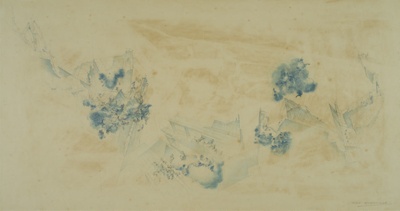 Sketch for Painting; Rosenvinge, Olaf (1913-2004); BIKGM.8866