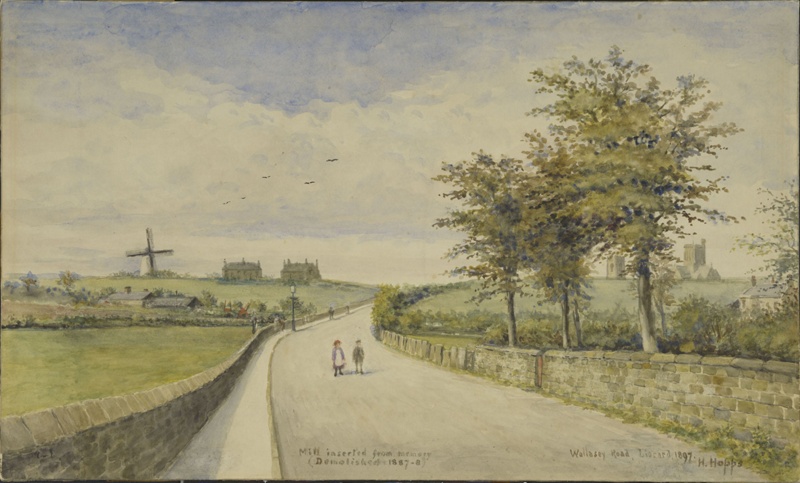 Wallasey Road, Liscard 1897; Hopps, Harold; 1897; BIKGM.W237