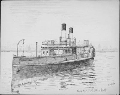 Ferry Boat "Heather-Bell"; Hopps, Harold; BIKGM.W288