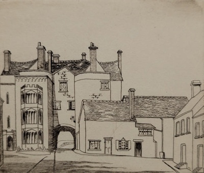 Broad Gate - Ludlow; Taylor, Albert (1918-1987); BIKGM.9315