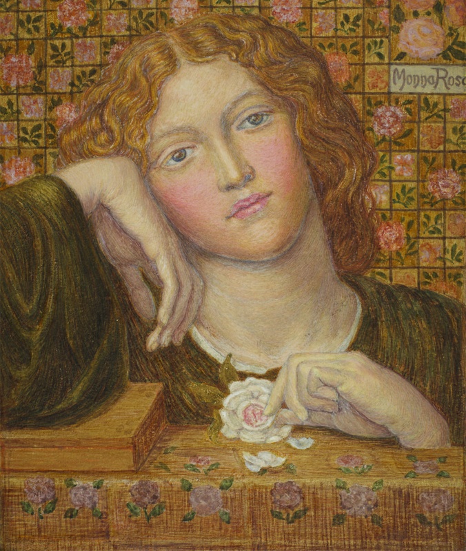 Monna Rosa (After Rossetti); Rathbone, Harold Steward (1858-1929); BIKGM.9080
