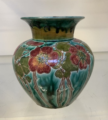 vase; Della Robbia Pottery (active 1894-1906); BIKGM.237m