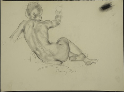 Rear View of Nude Woman Sitting; Reed, Stanley; BIKGM.5660