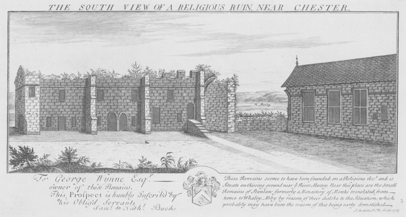 The South View of a Religious Ruin near Chester 1727; Buck, Samuel; BIKGM.1327c