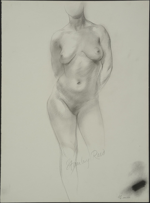 Study of a Nude Woman; Reed, Stanley; BIKGM.5684